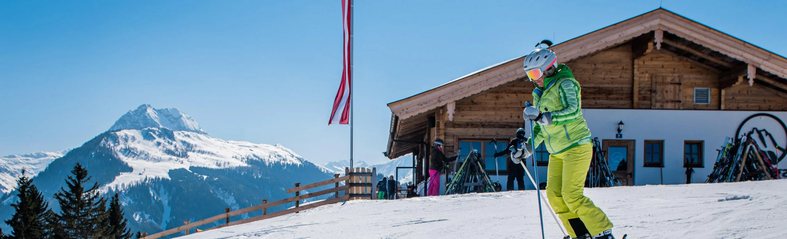 Skifahrerin